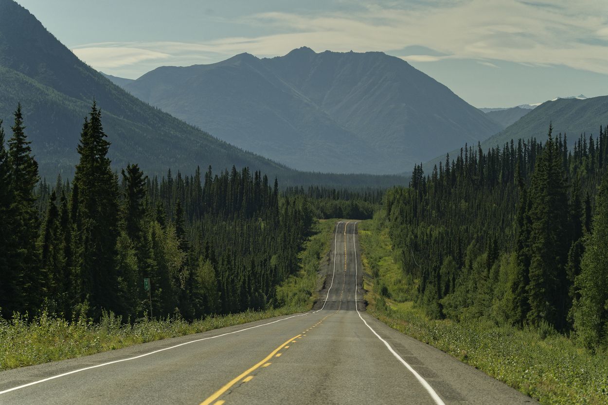 route alaska route d'alaska