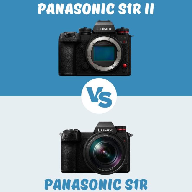 Panasonic S1R II vs PANASONIC S1R comparison
