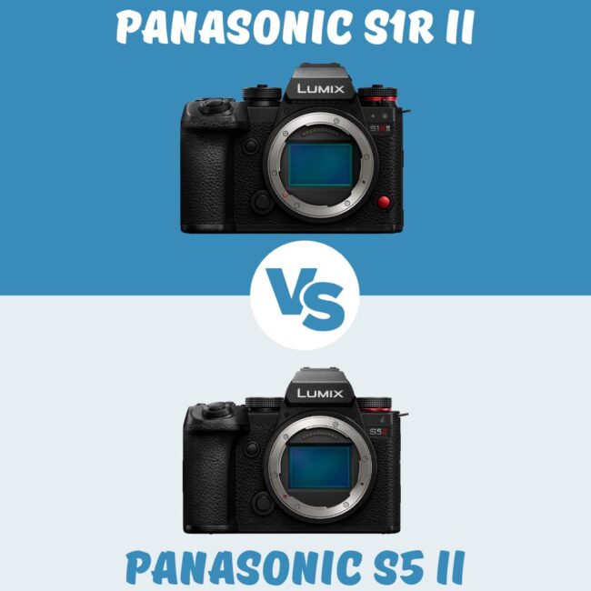 Panasonic S1R II vs Panasonic S5 II comparison