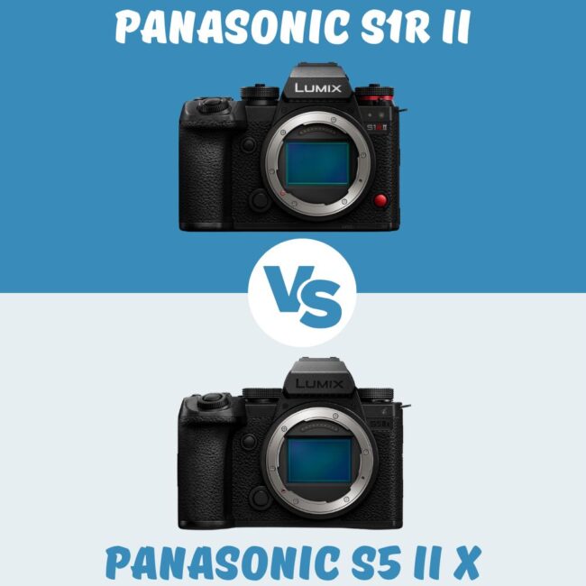 Panasonic S1R II vs Panasonic S5 II X comparison