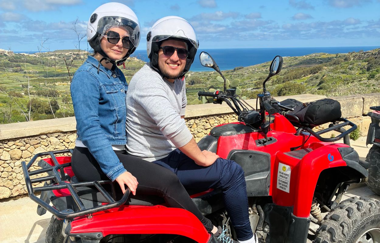 Quad-Tour Gozo quad-ausflug gozo malta