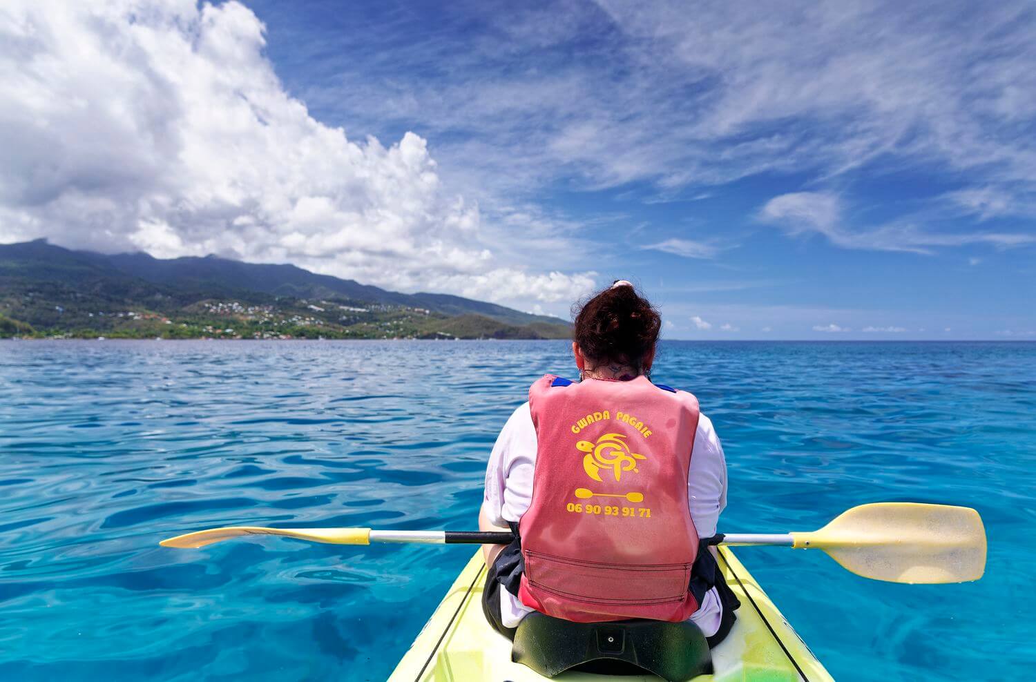 Kajakfahren im Cousteau-Reservat entdeckung des cousteau-reservats