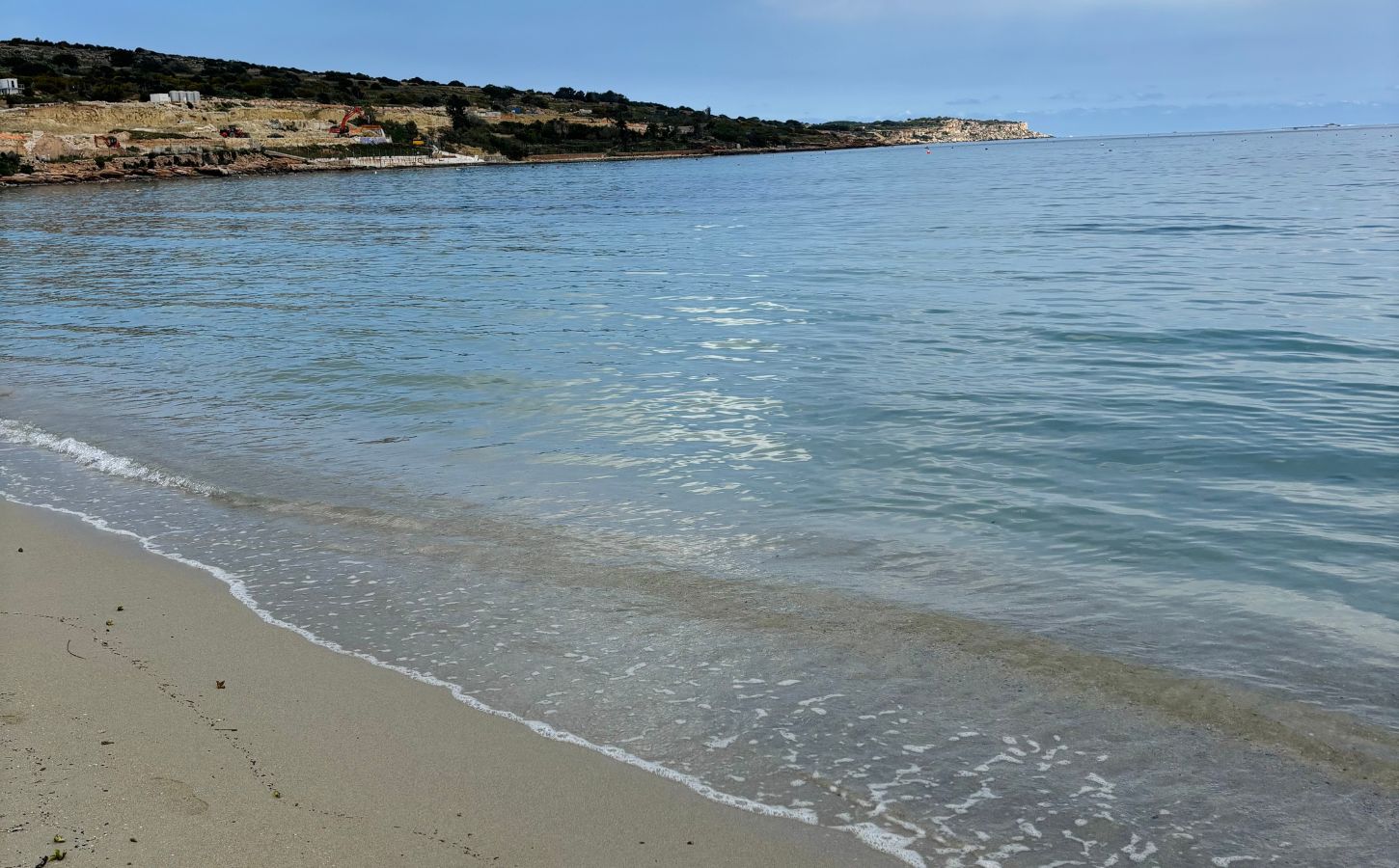 Mellieha-Bucht nördlich von Malta mellieha-bucht auf malta