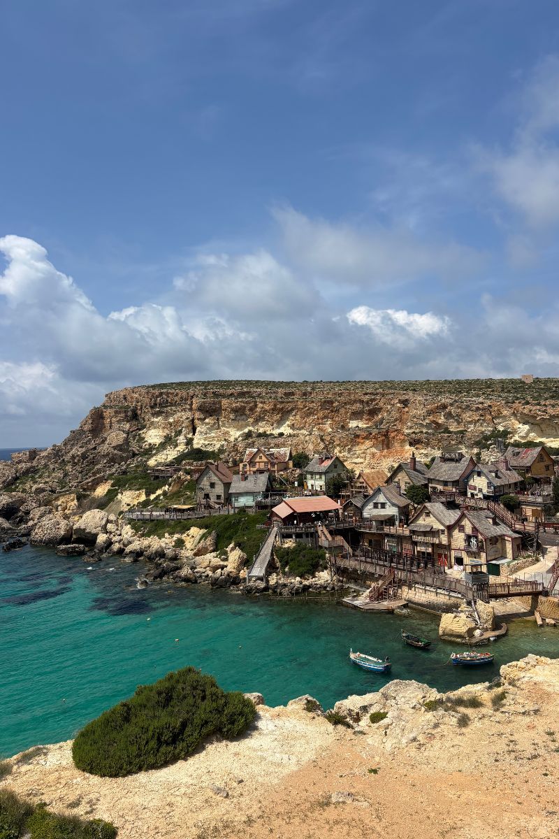 Zum Dorf Popeye auf Malta fahren was kann man auf malta unternehmen