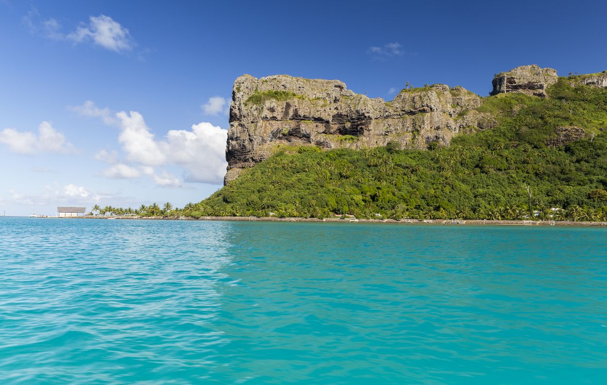 vue falaise maupiti falaise maupiti