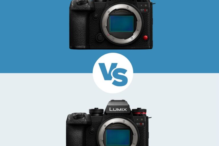 Panasonic S1 II E vs Panasonic S1R II Panasonic S1 II E vs Panasonic S1R II comparaison