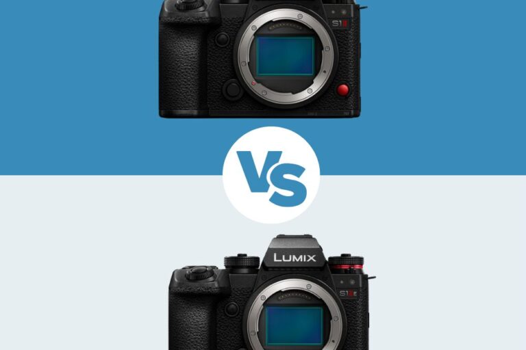 Panasonic S1 II vs Panasonic S1 II E Panasonic S1 II vs Panasonic S1 II E comparaison