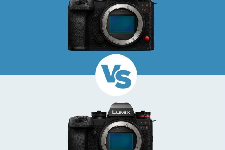 Panasonic S1 II vs Panasonic S1R II Panasonic S1 II vs Panasonic S1R II comparaison