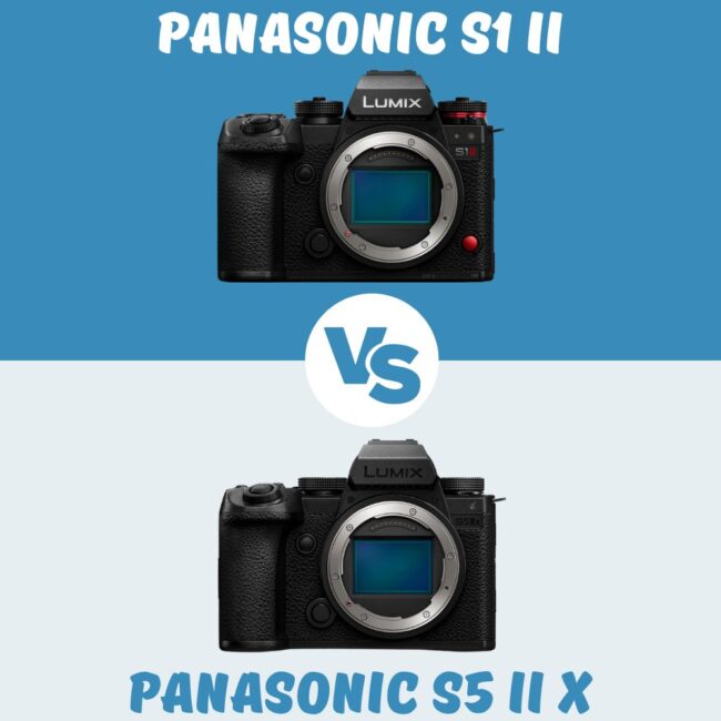 Panasonic S1 II vs Panasonic S5 II X comparison