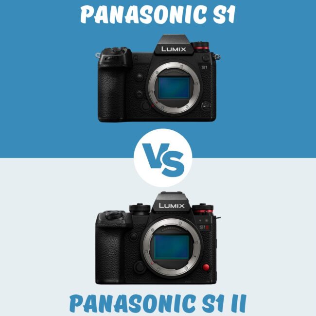 Panasonic S1 vs Panasonic S1 II comparison