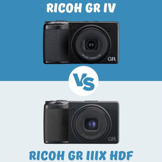Ricoh GR IV vs Ricoh GR IIIx HDF comparison
