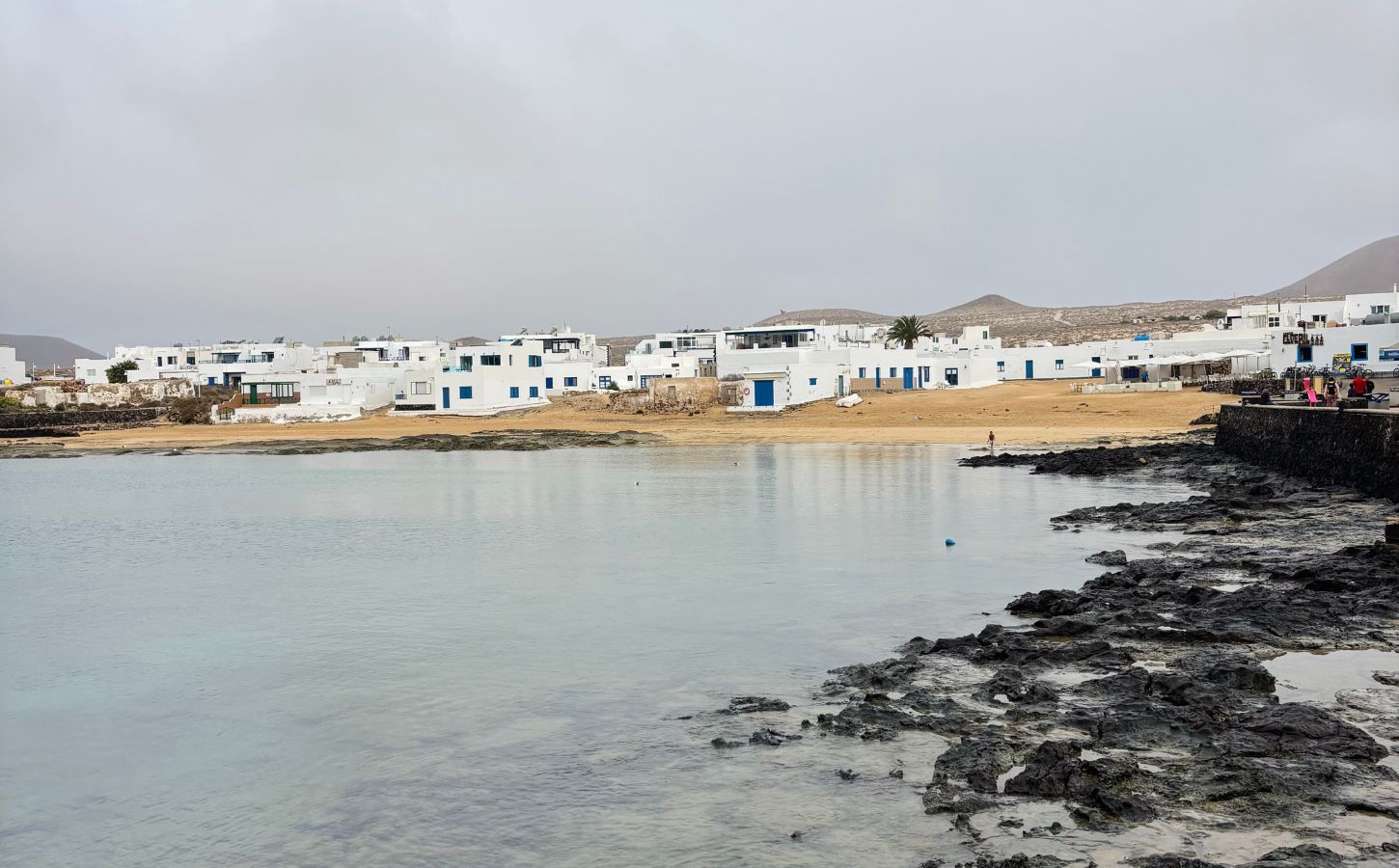 La Graciosa village caleta de sebo in la graciosa