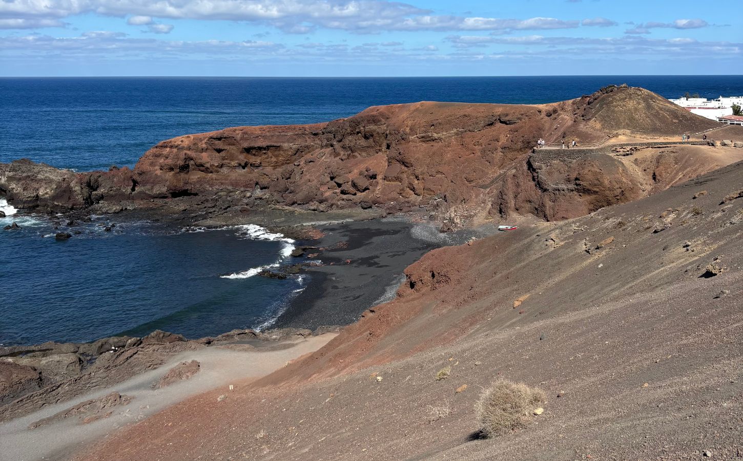 autre côté belvédère charco verde paysages de lanzarote