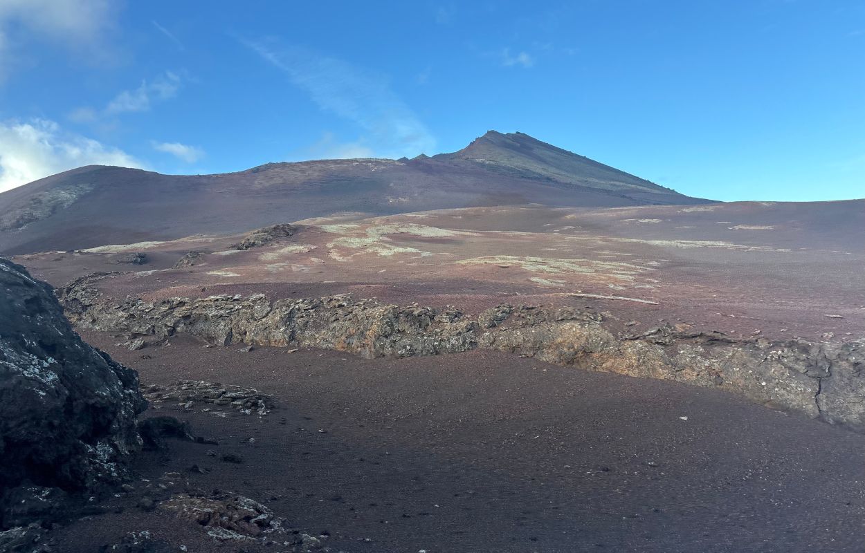 Krater des Vulkans Del Cuervo vulkan der raben lanzarote