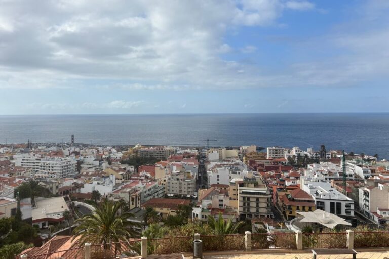 meilleures villes tenerife joli point de vue entre mer et ville