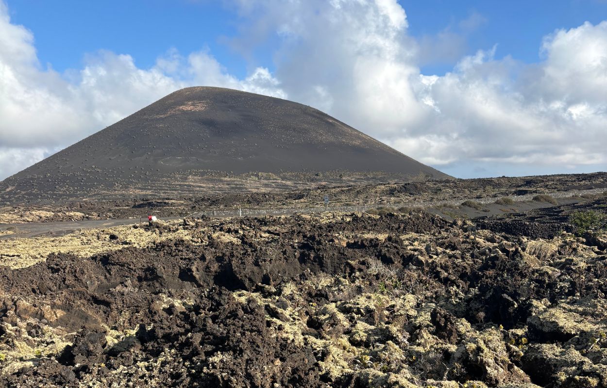 black mountain lanzarote hiking park of the volcanoes, lanzarote