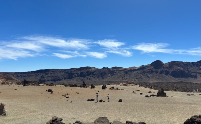 paisajes lunares tenerife parque nacional del teide, canarias