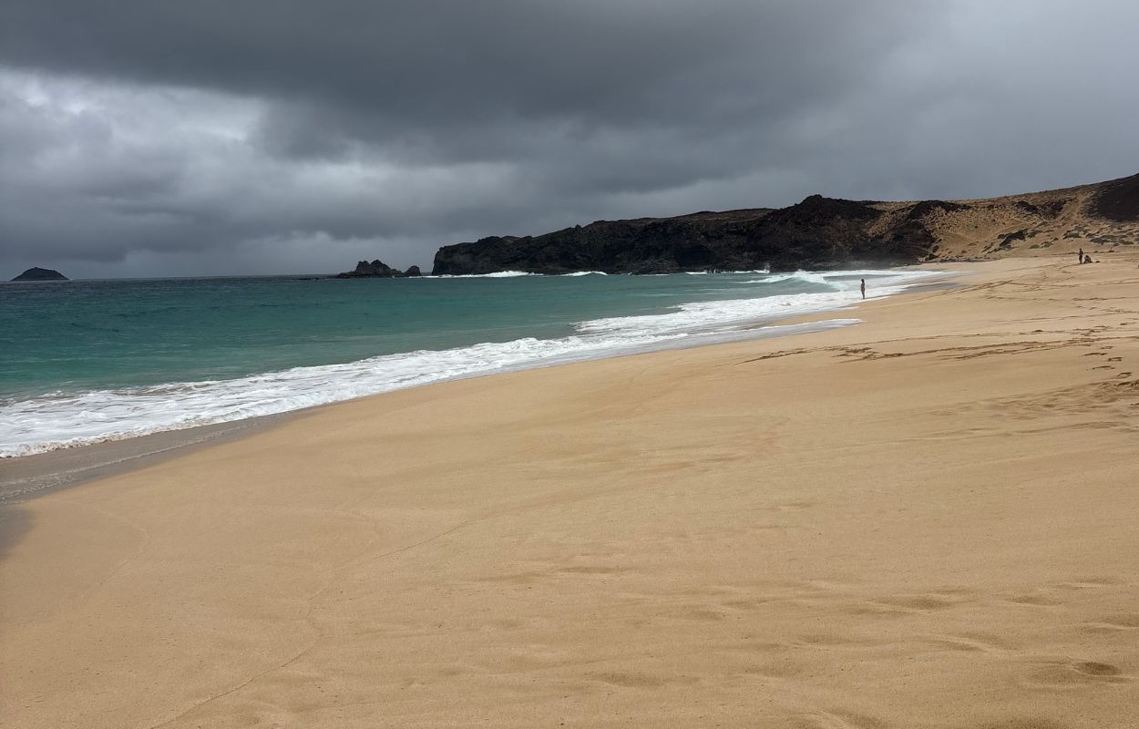 playa conchas auf la graciosa der schönste strand von la graciosa