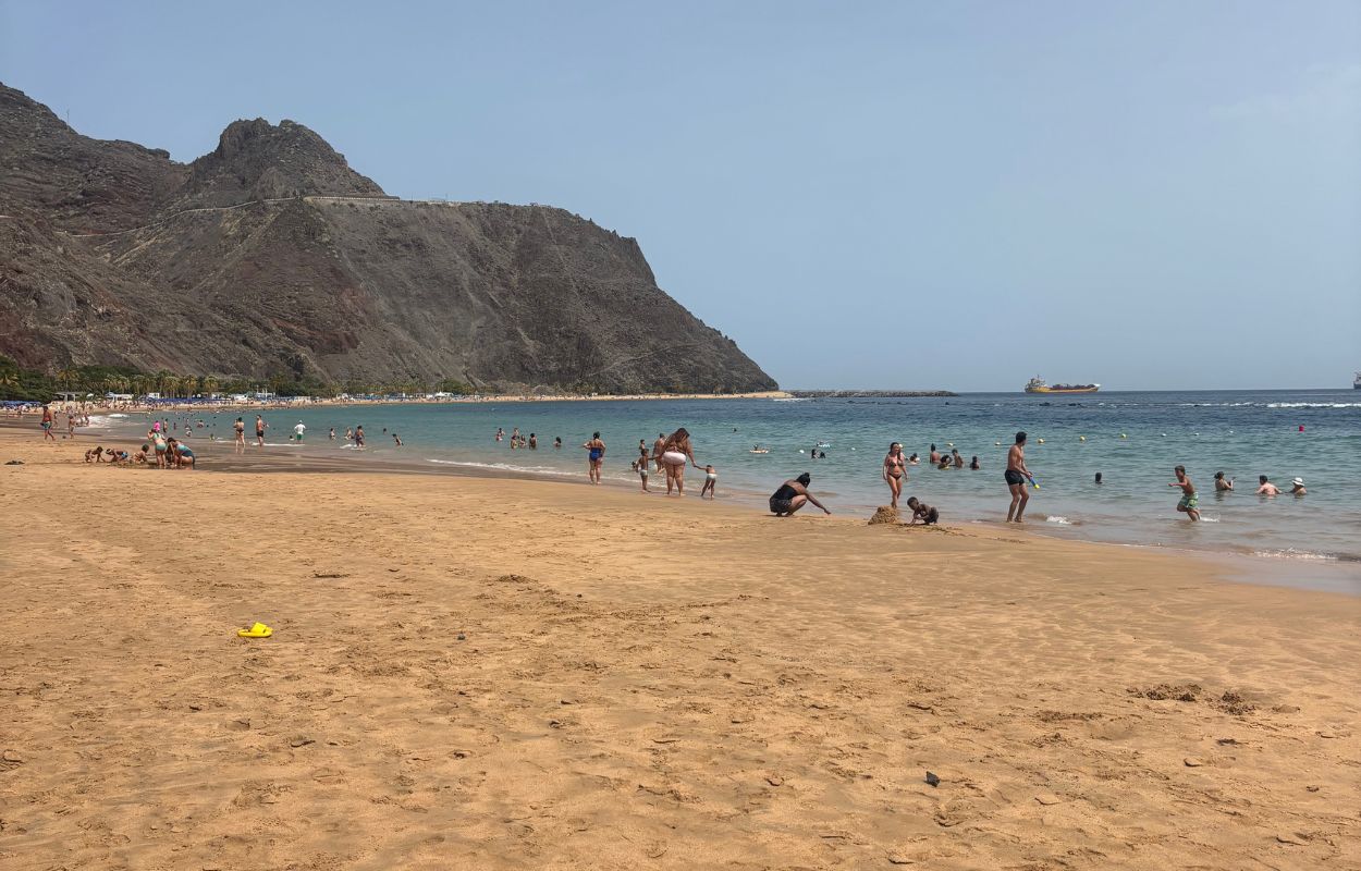 playa de las teresitas teneriffa strand neben santa cruz teneriffa