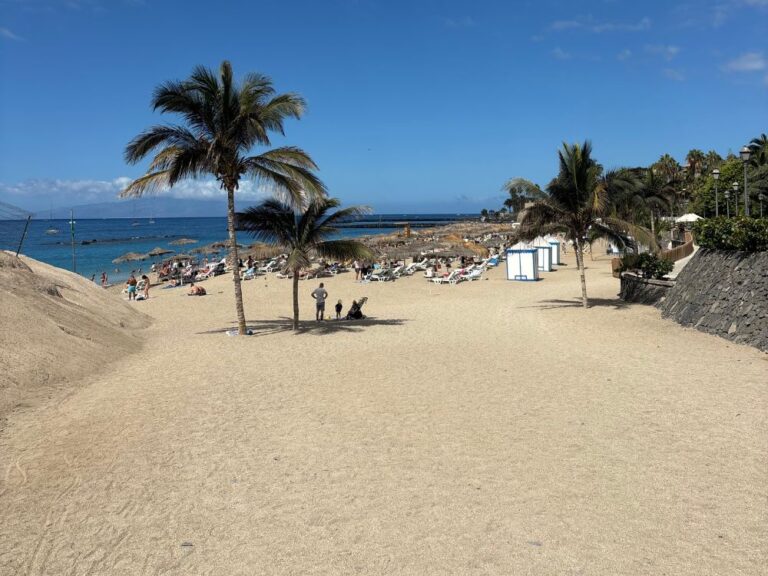 playa del duque in tenerife beautiful beach in tenerife
