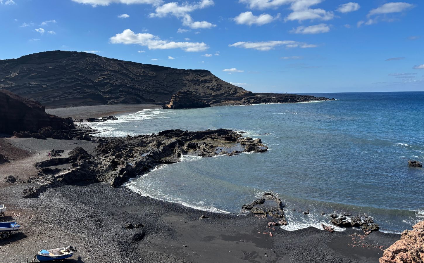point de vue pour aller au charco verde playa del paso à lanzarote