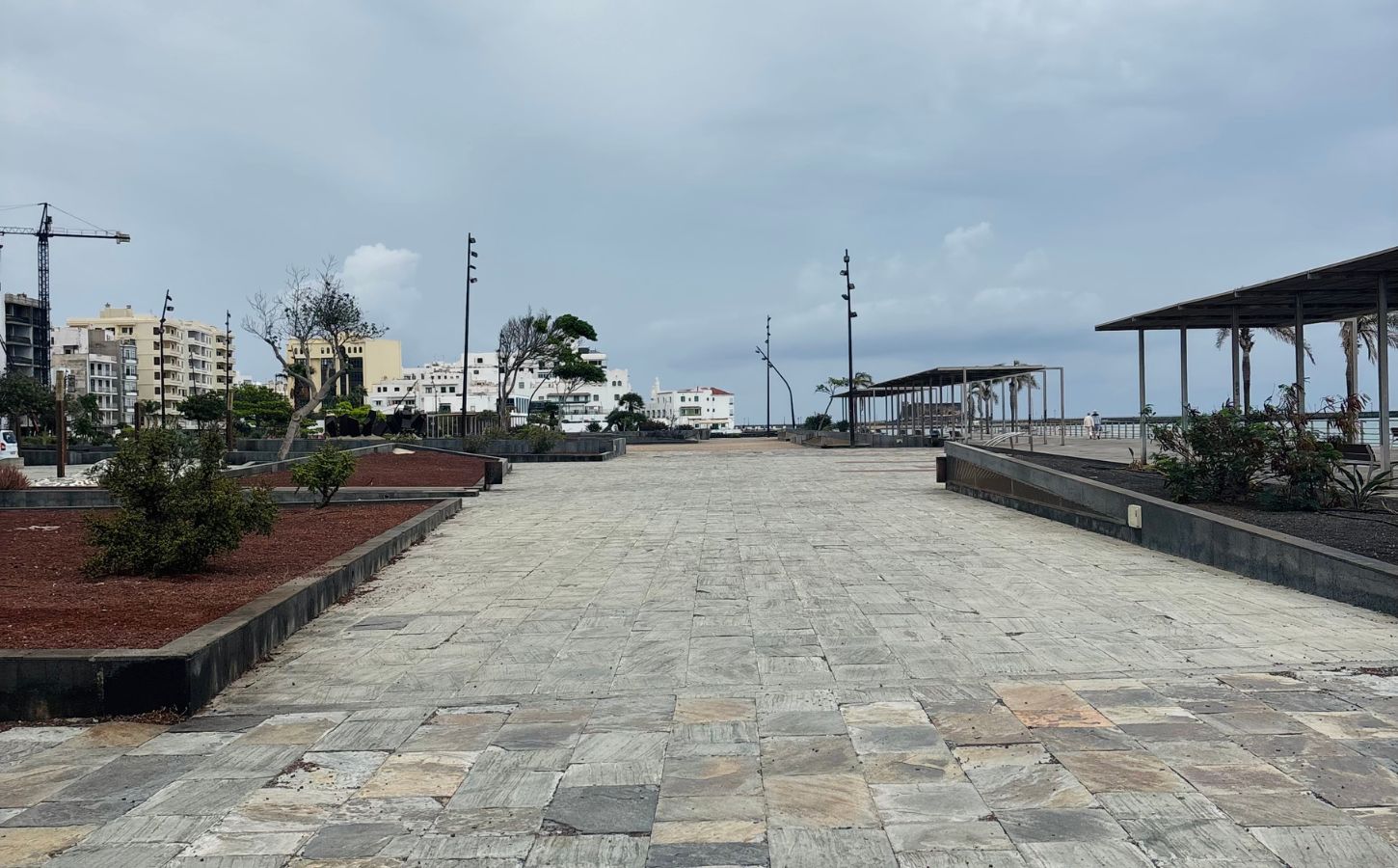 paseo marítimo arrecife costal marítimo en arrecife