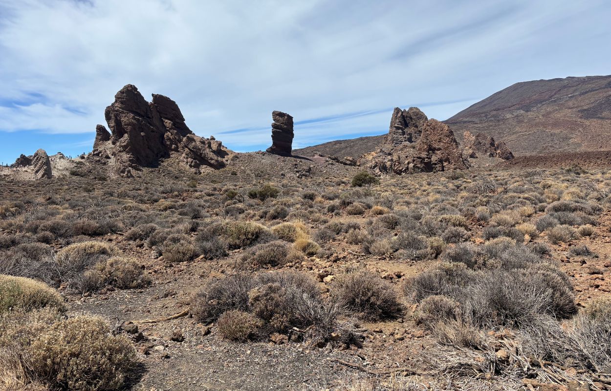 roques de garcia auf tenerife leichte wanderung rund um den vulkan teide