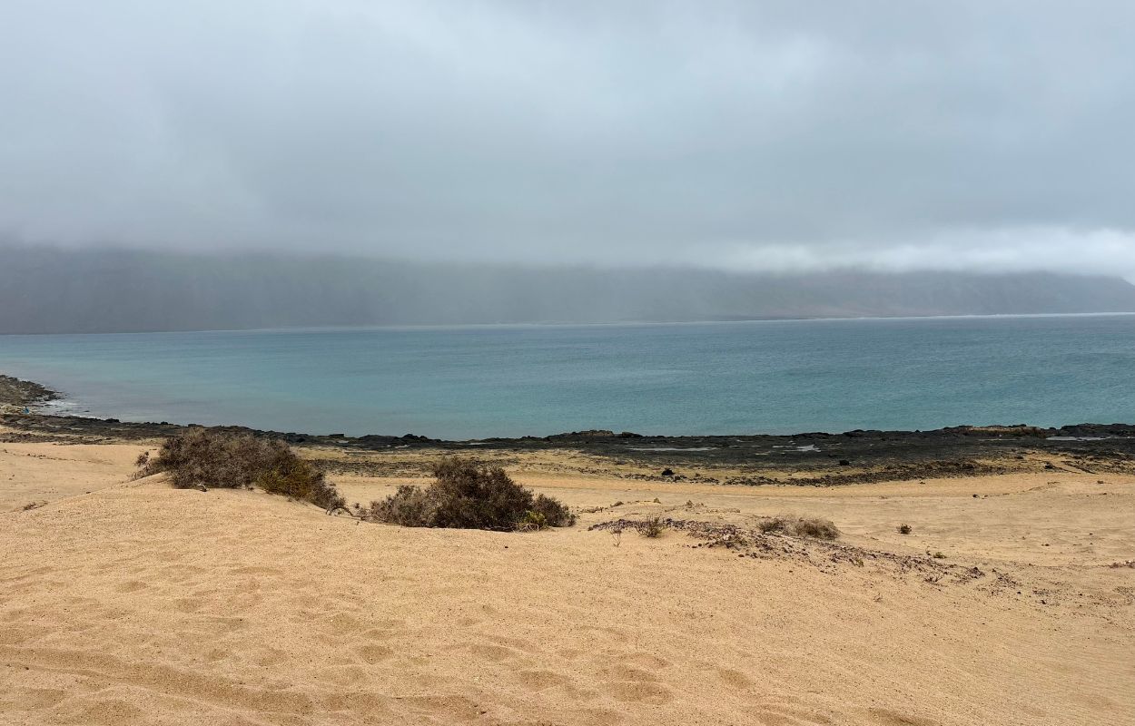 south of Graciosa la graciosa beach
