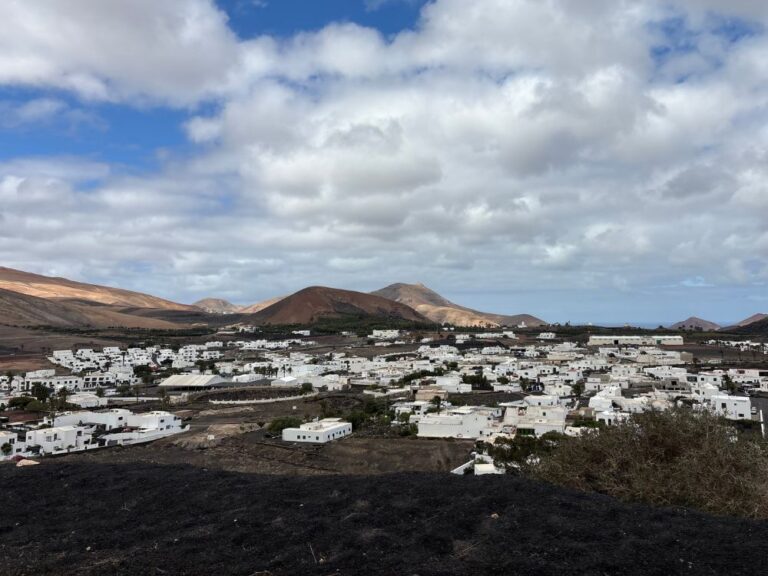 villes lanzarote maisons blanches lanzarote