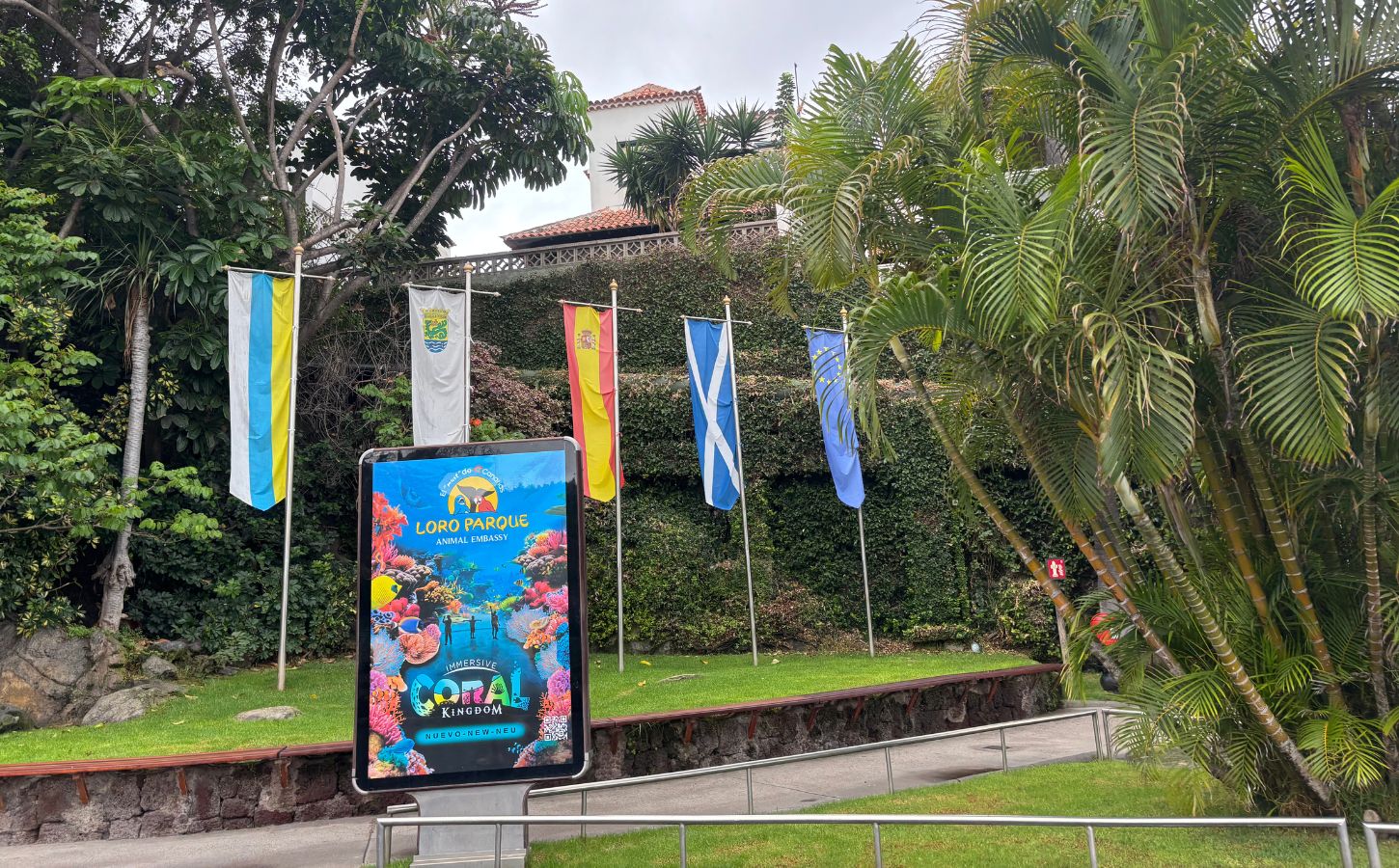 entrée du loro parque loro parque à puerto de la cruz