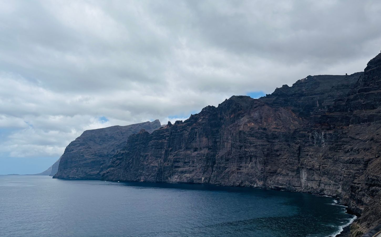 Los Gigantes auf Teneriffa Schnorcheln blick auf los gigantes kanarische inseln