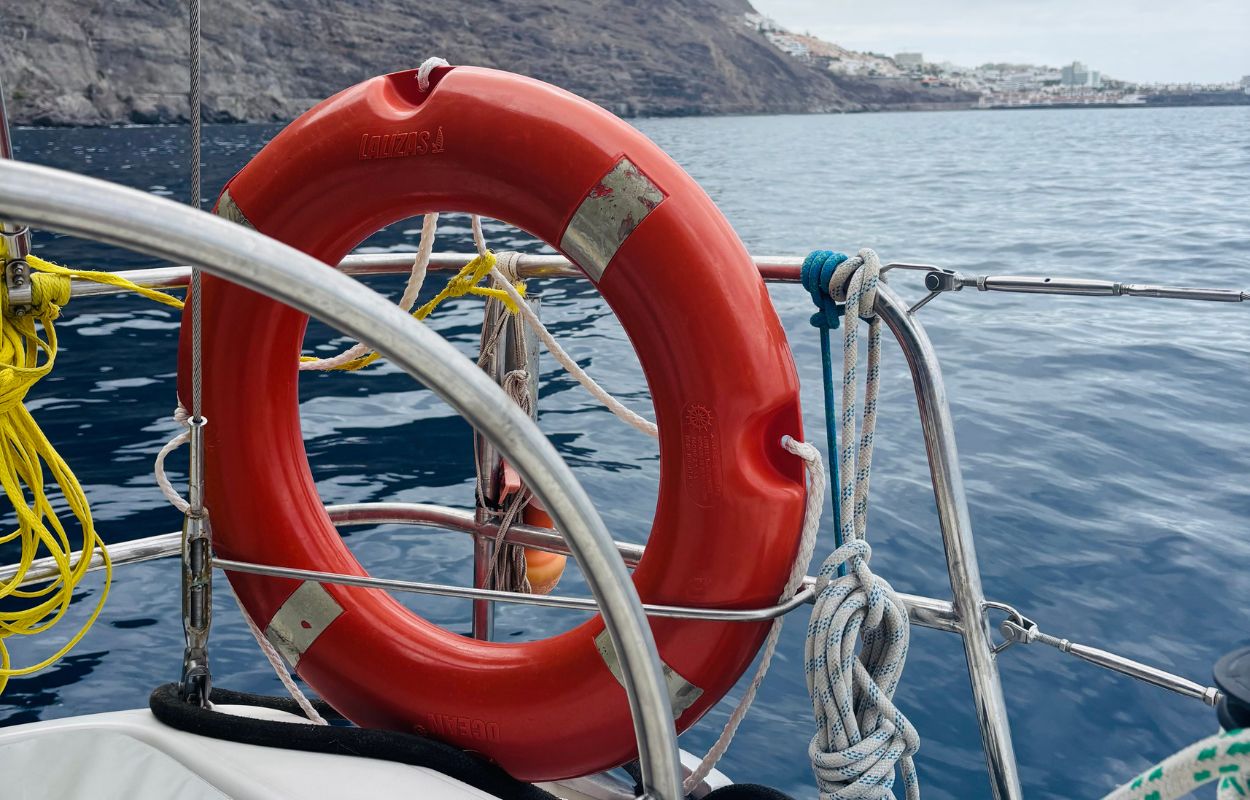 Segelurlaub Teneriffa baden in der nähe von los gigantes