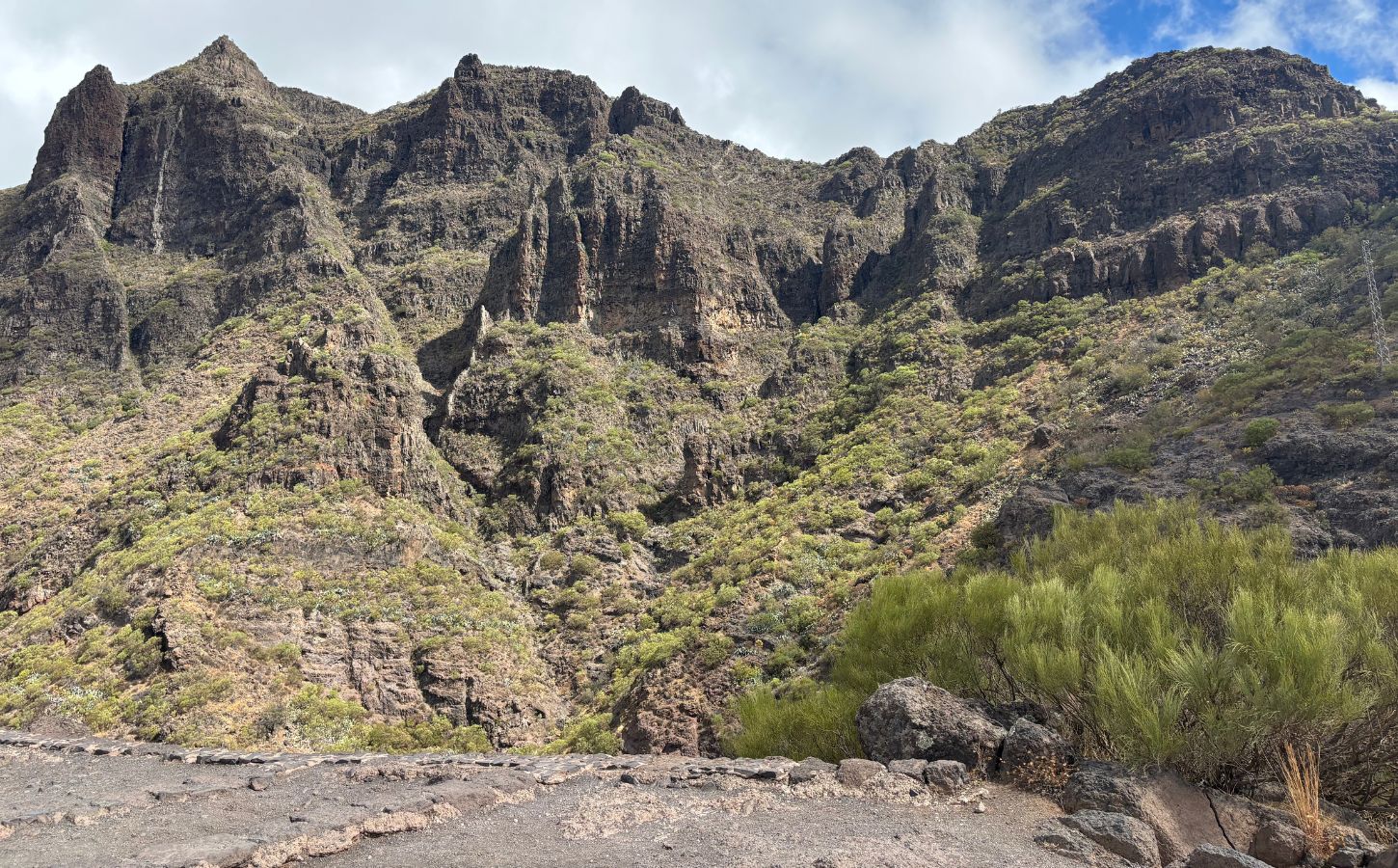 landscape Masca region Canary Islands mountains of tenerife