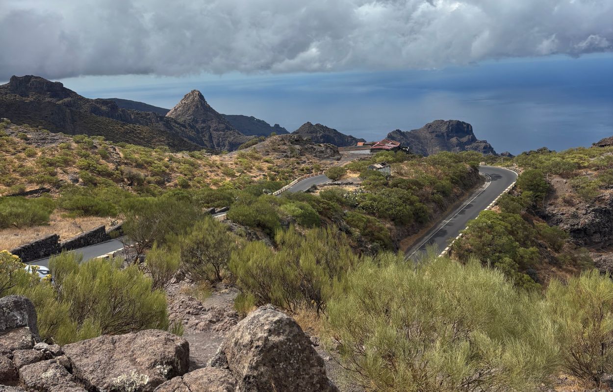Masca-Schlucht barranco de masca auf teneriffa
