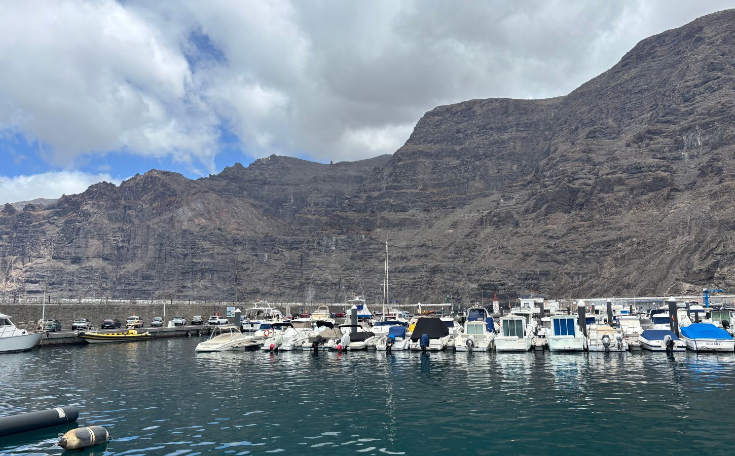 Beobachtung von Walen auf Teneriffa hafen von los gigantes auf den kanarischen inseln