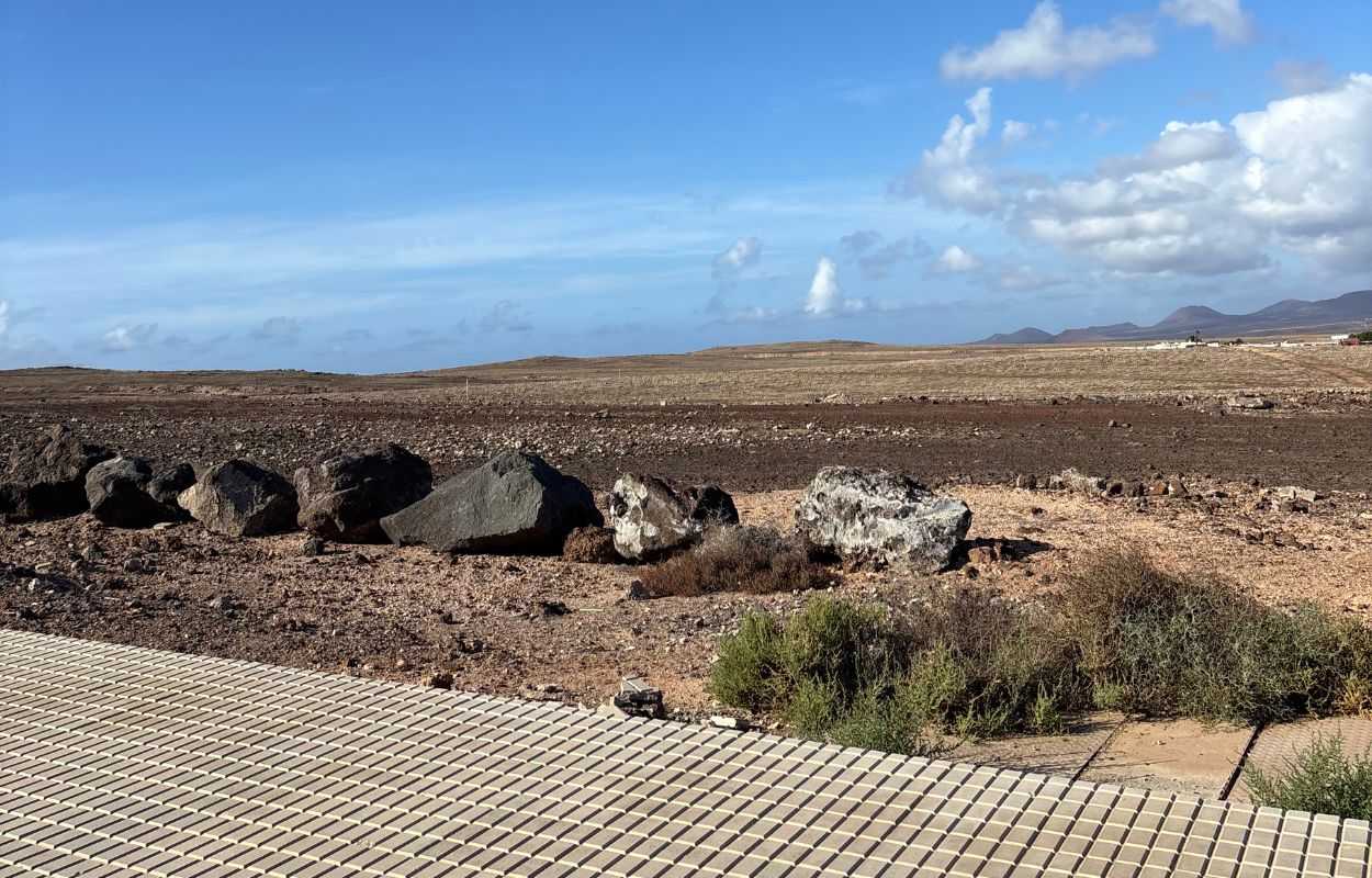 Straßenrand Lanzarote landschaften von lanzarote kanarische inseln