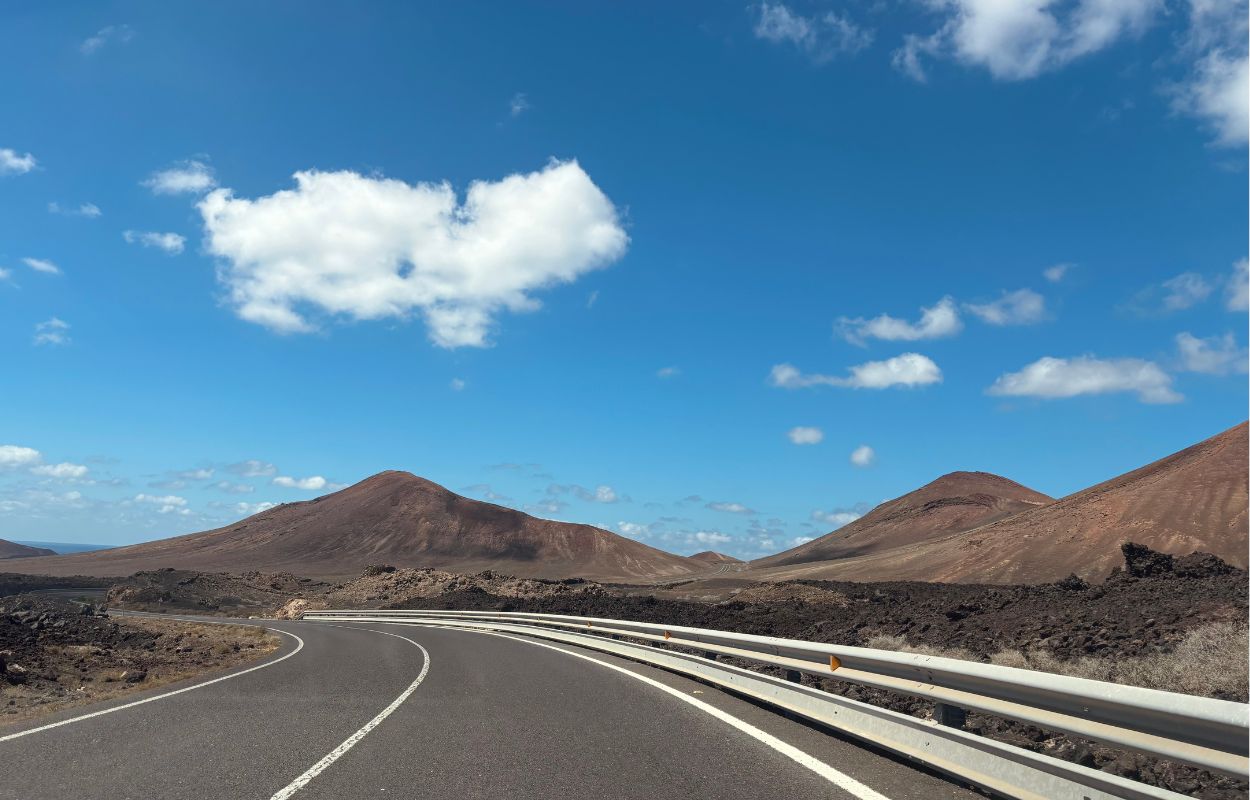 conduire à lanzarote routes de lanzarote