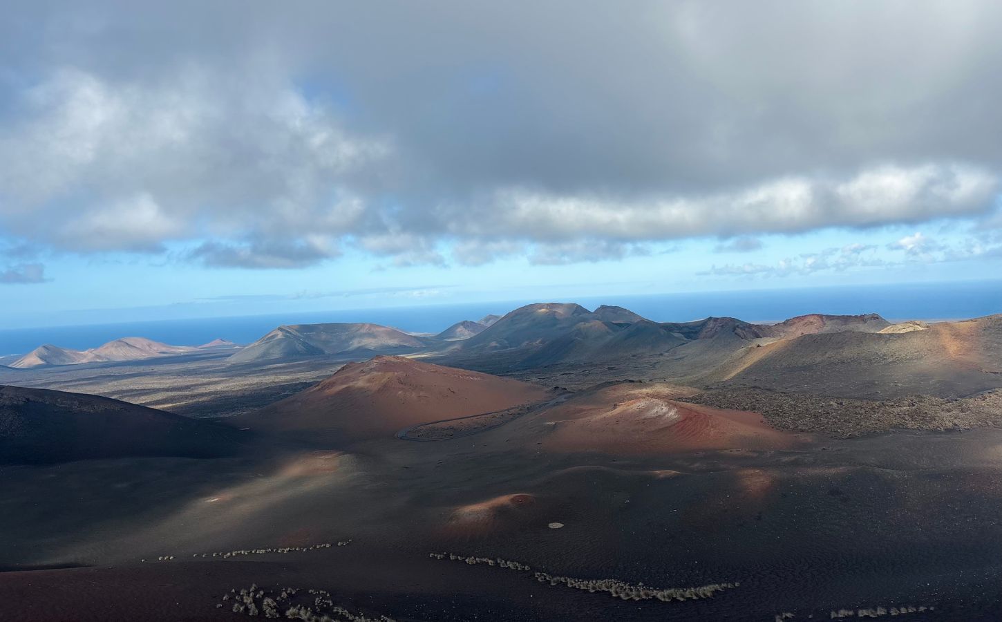 Timanfaya-Park Aussichtsturm feuerberge auf lanzarote