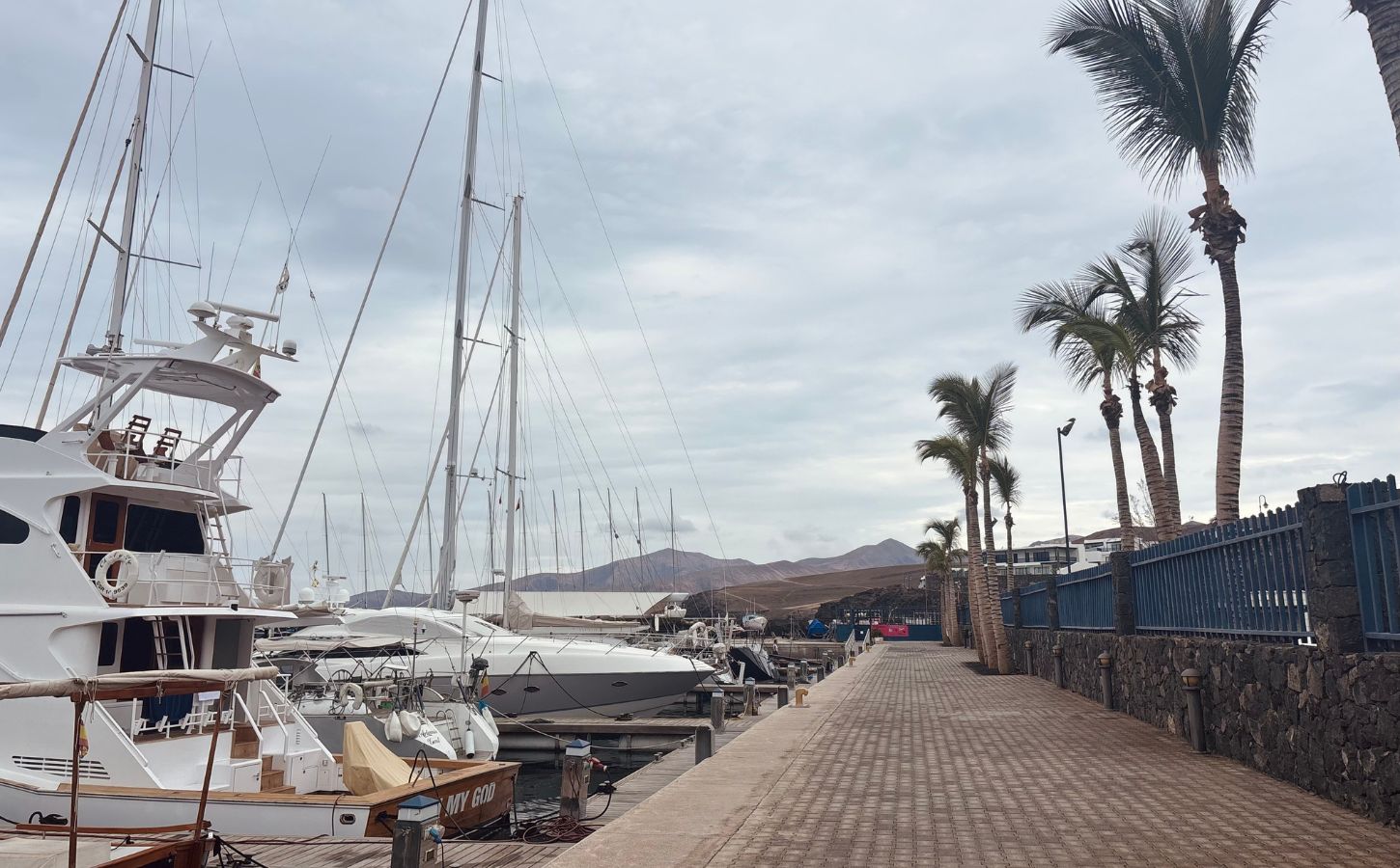 puerto calero seaside walk walking by the sea in lanzarote