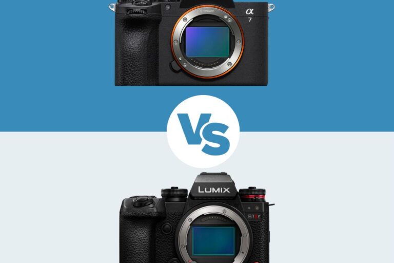 Sony A7 V vs Panasonic S1 II E Sony A7 V vs Panasonic S1 II E comparaison