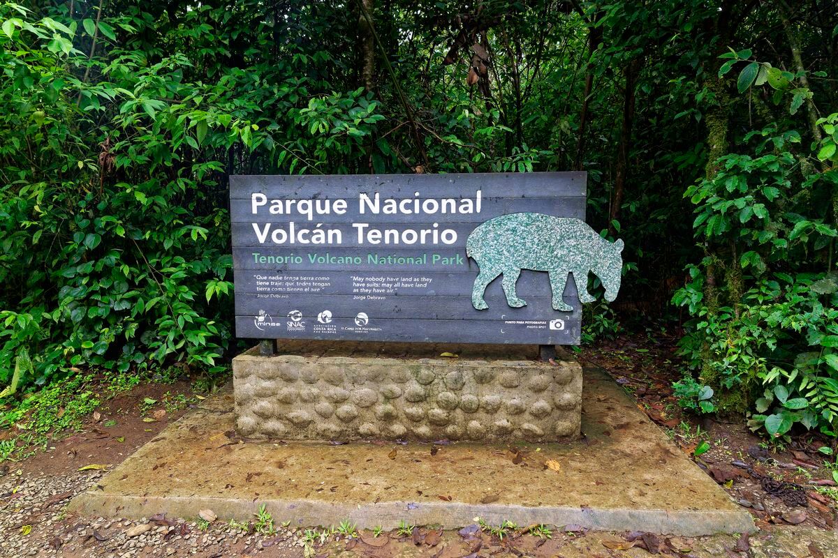 Parque Nacional Tenorio Entrada al Parque Nacional Tenorio