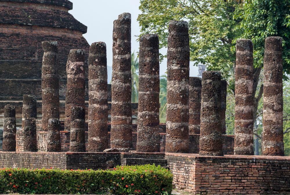 Sukhothai, Tailandia Templos de Sukhothai en Tailandia