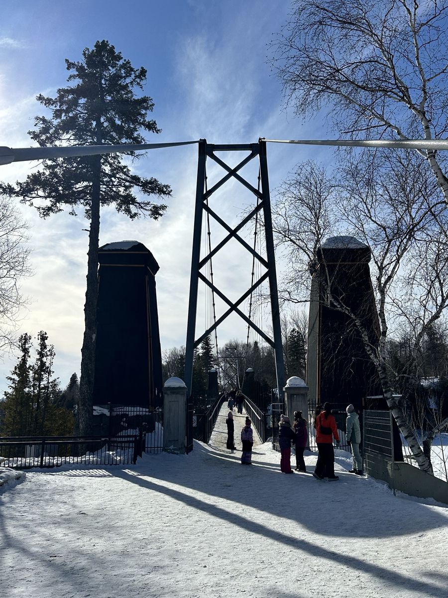 chutes_montmorency et pont le pont de la chute