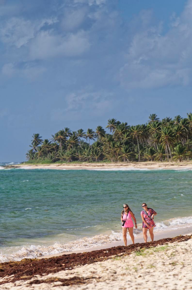 Strand von Feuillère mit Familie Strand von Feuillère mit Familie