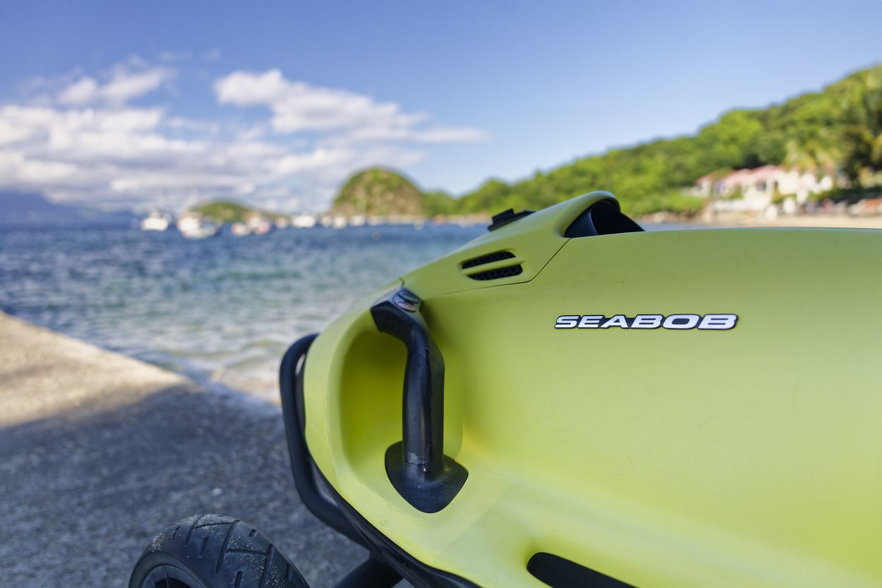 Seabob-Aktivitäten in Les Saintes Seabob auf der Insel Terre-de-Haut