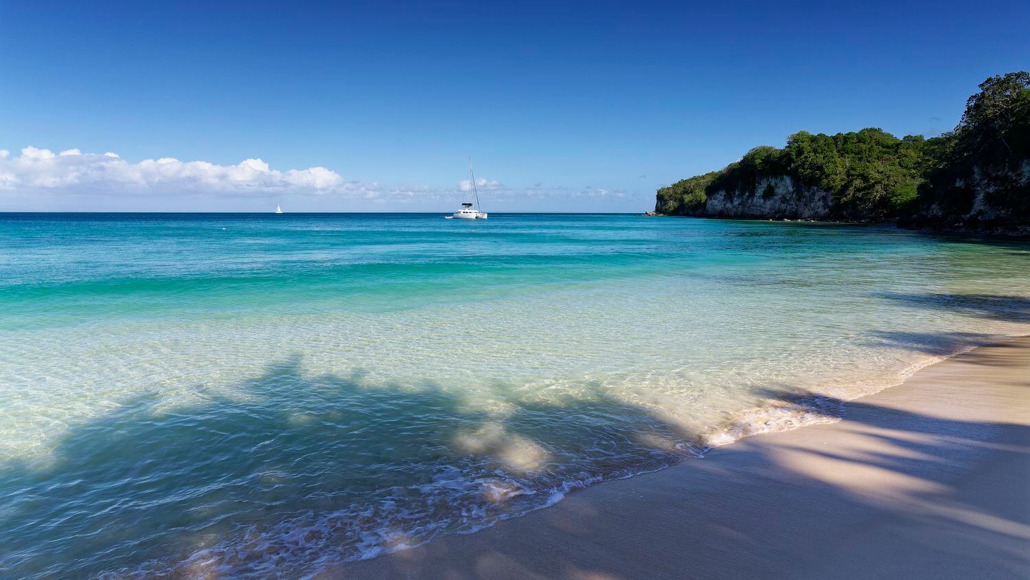 Anse Canot auf Marie-Galante Strände von Marie-Galante