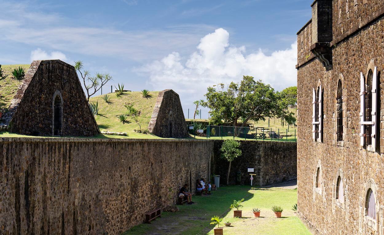 Ankunft am Fort Napoléon Ankunft am Fort Napoléon