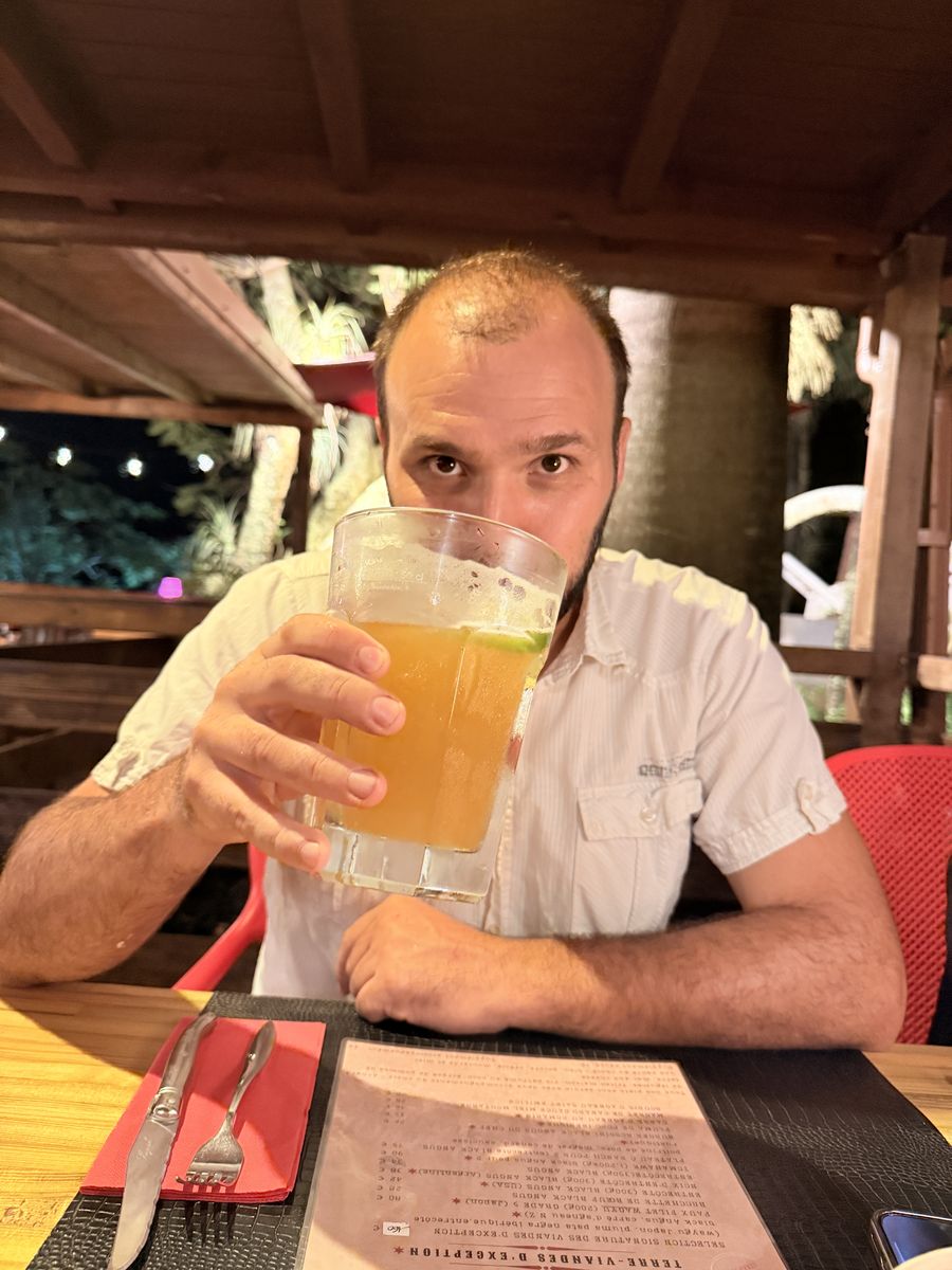 Bier O Ranch Sylvain und sein Bier