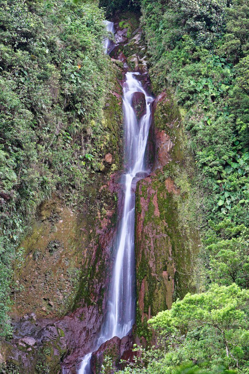 Wanderung zu den Galion Falls, Guadeloupe Wanderung zu den Galion Falls