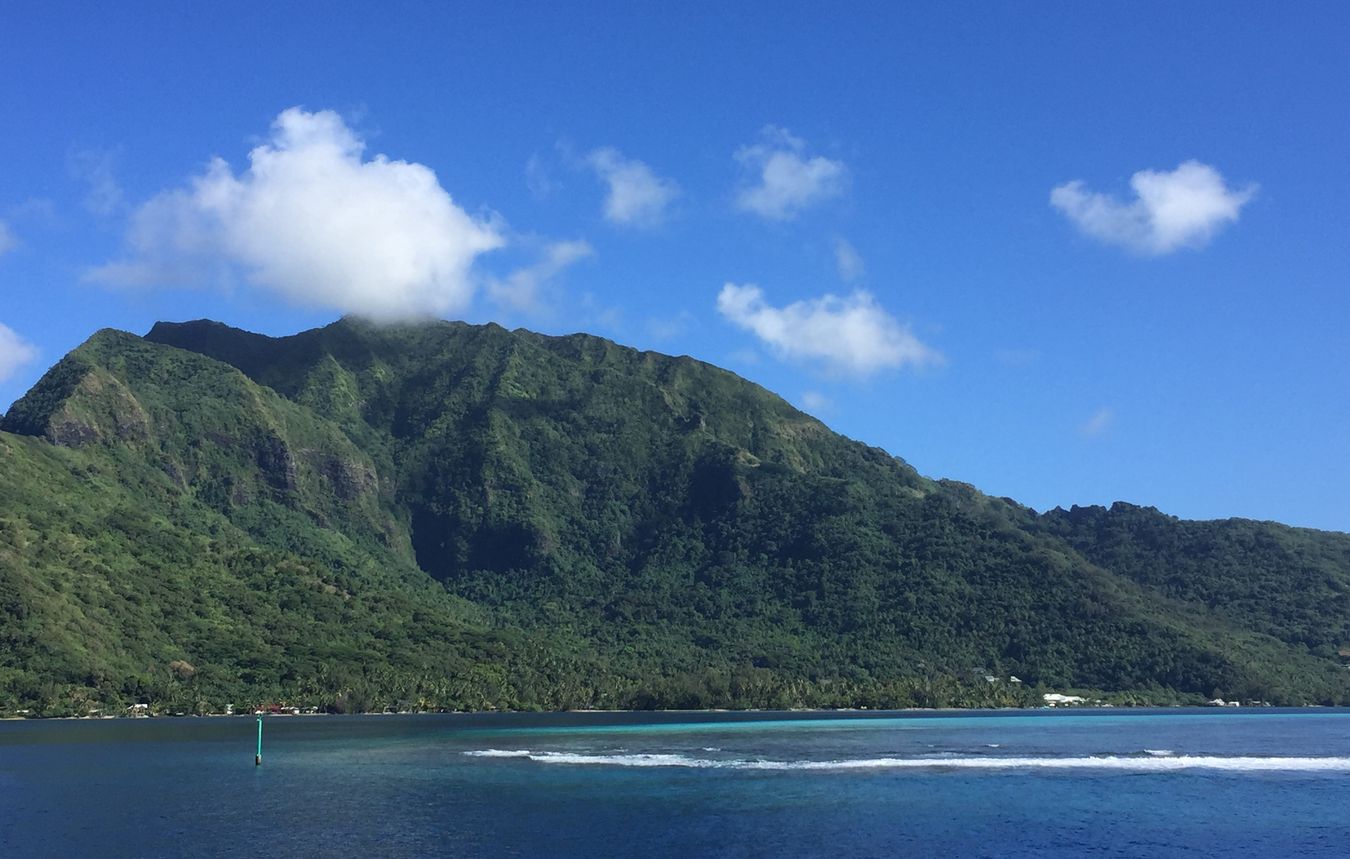 Höhe von Moorea Unterkunft in Moorea